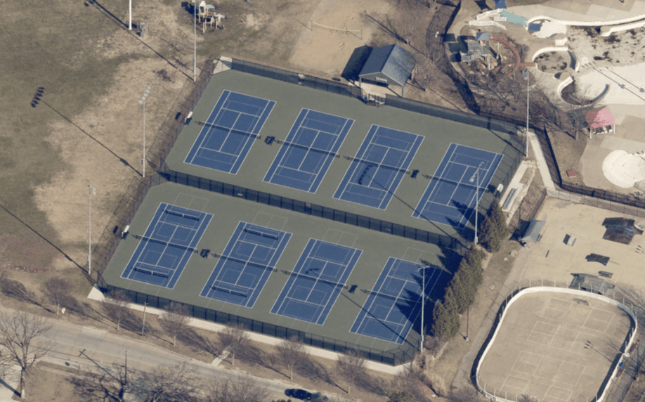 Webster Groves Parks and Recreation pickleball courts