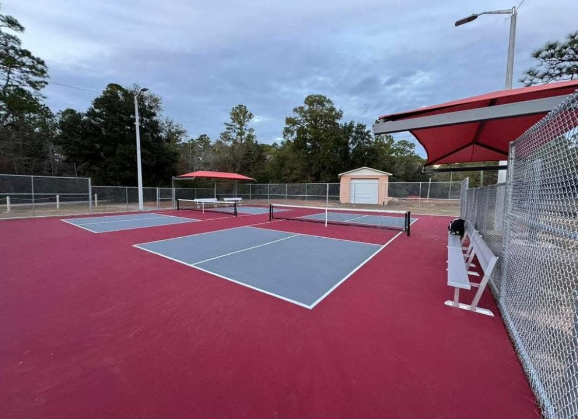 Lenny James Tolbert Memorial Park pickleball courts