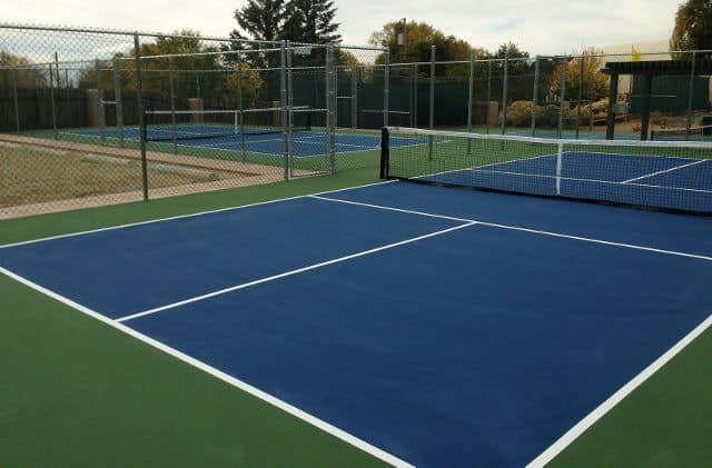 Santa Fe Tennis and Swim Club pickleball courts