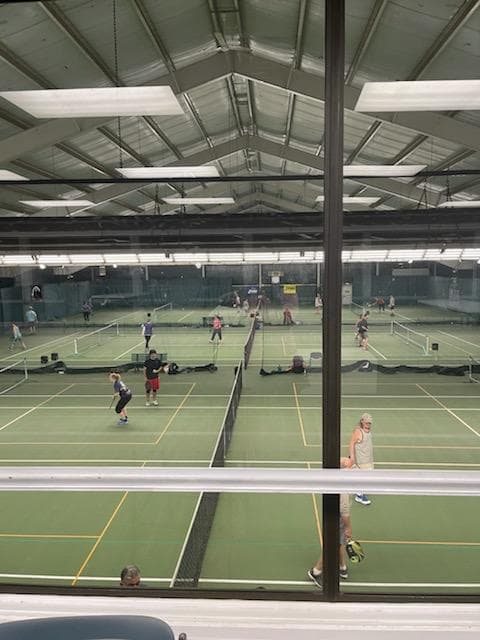 Mountainside Indoor Tennis Center pickleball courts