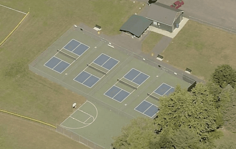 Borgatti Field pickleball courts