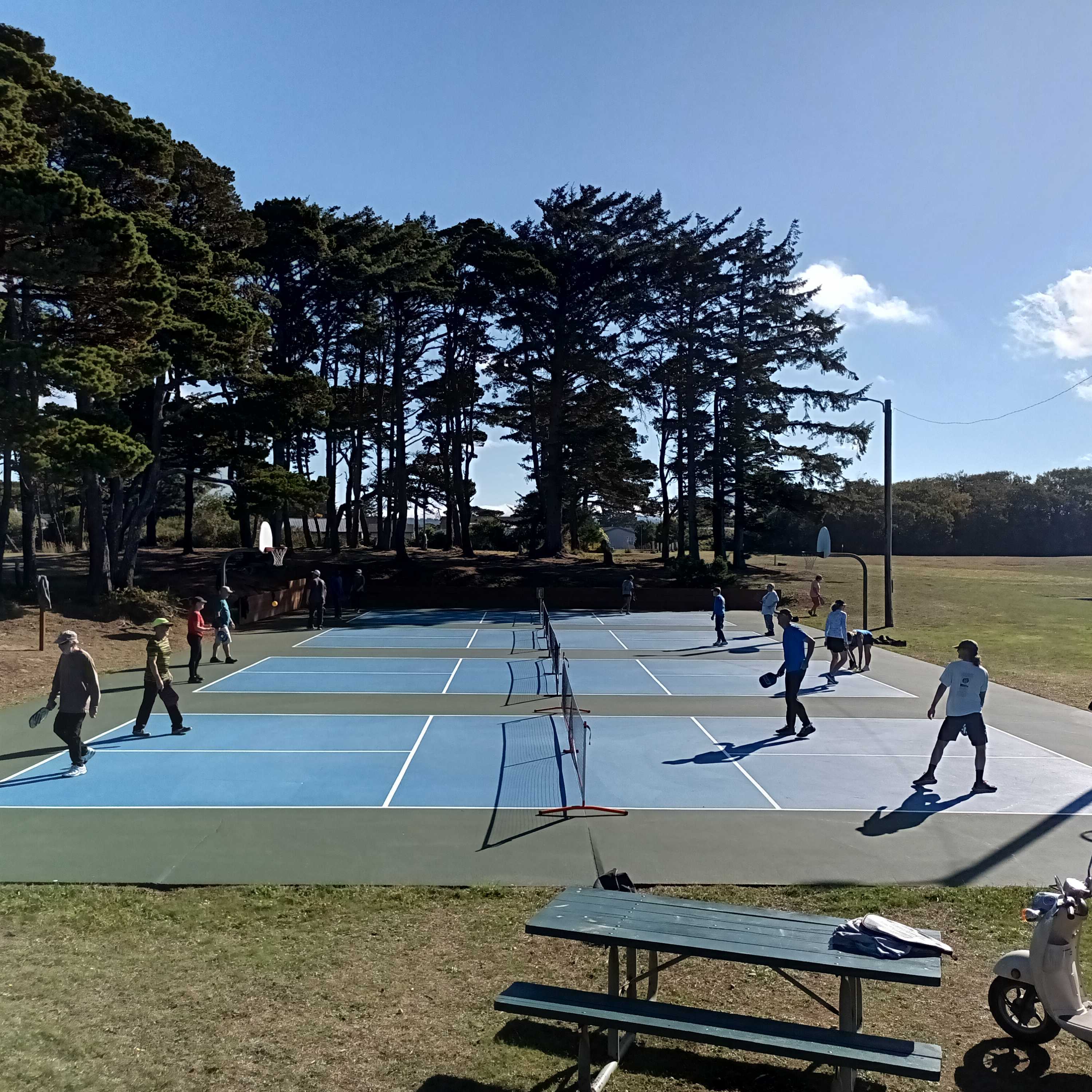 Bandon City Park pickleball courts