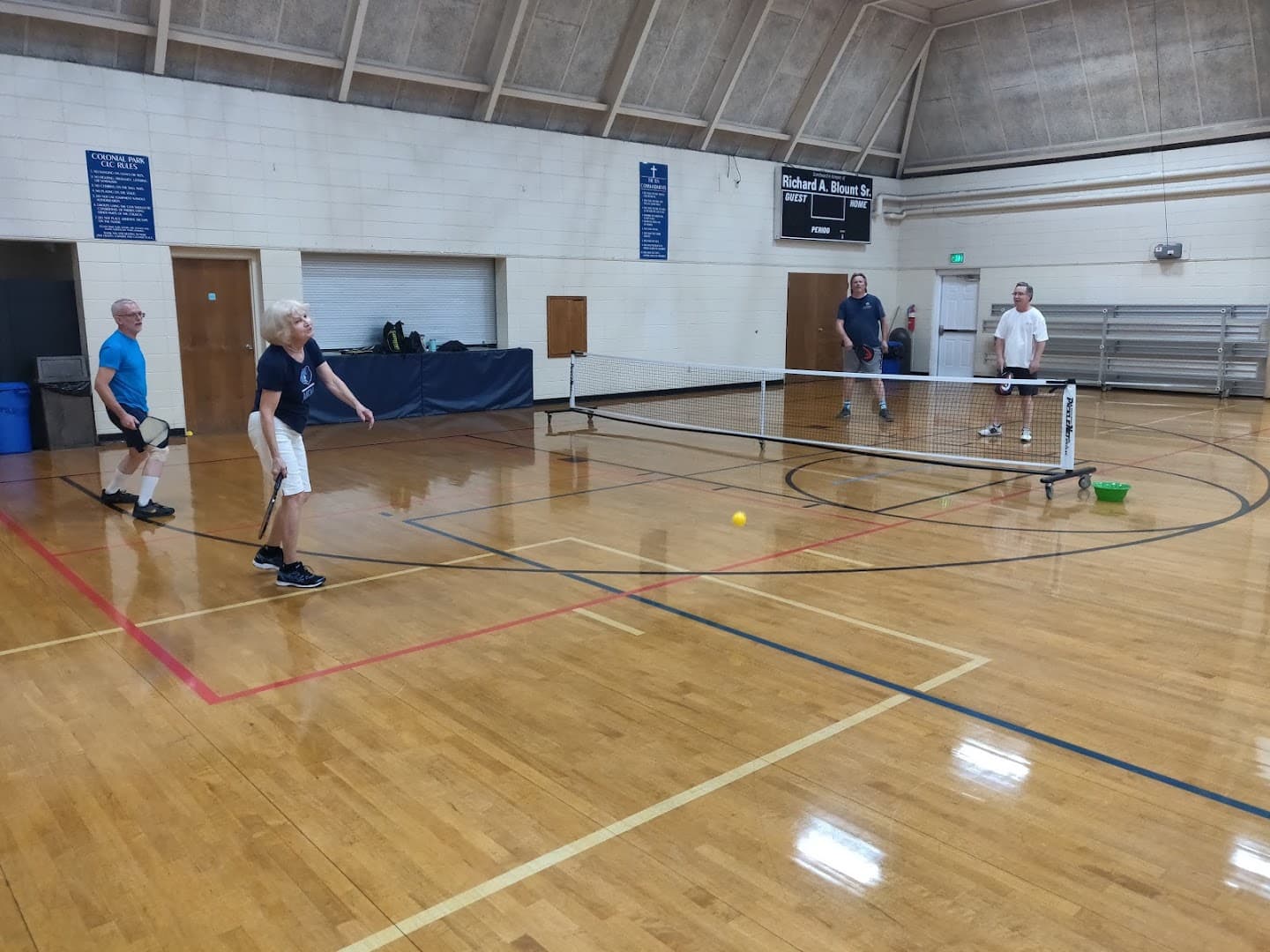 Colonial Park United Methodist Church pickleball courts