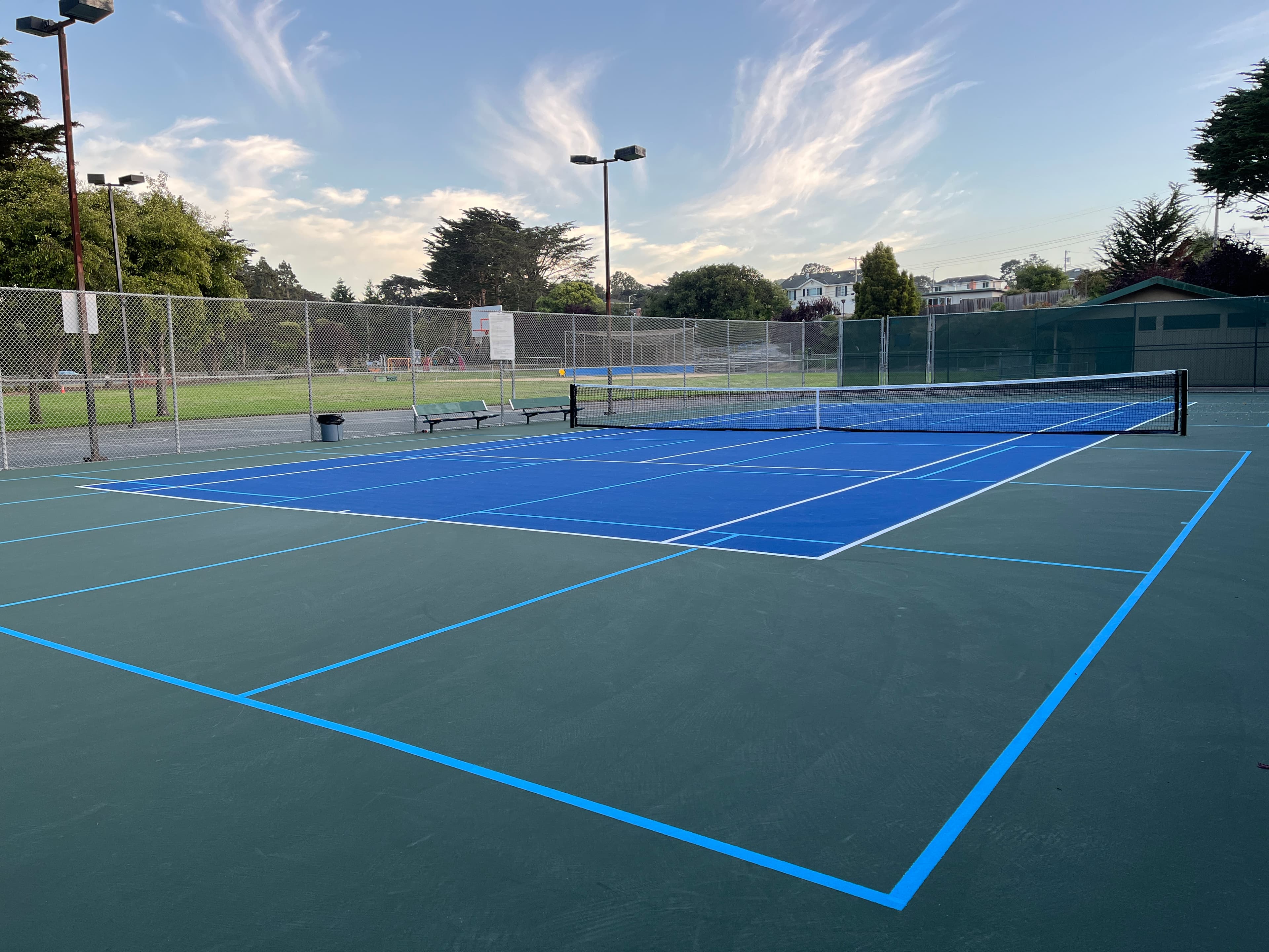 Buri Buri Park pickleball courts