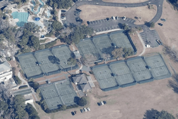 Spring Lake Racquet Club pickleball courts