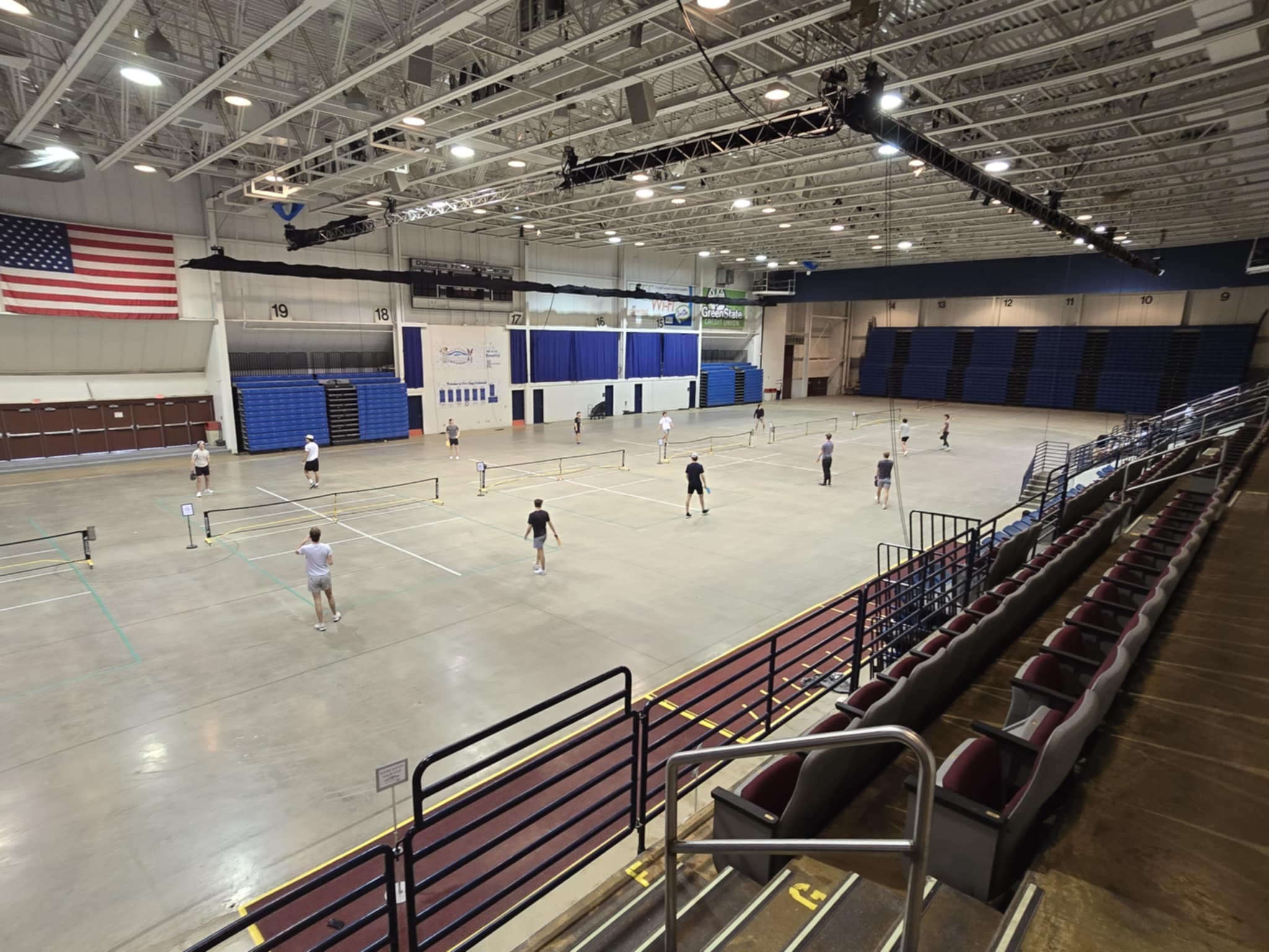 Five Flags Center pickleball courts