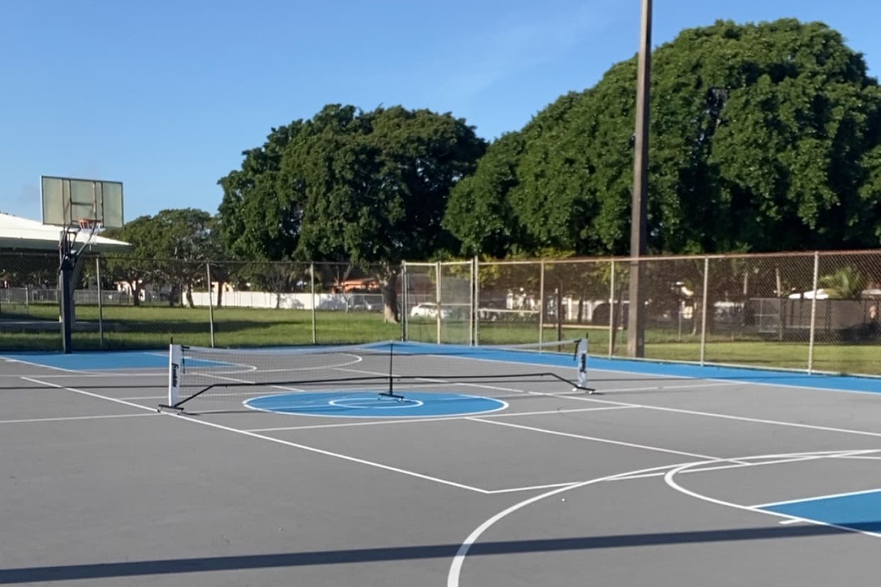 Benjamin Franklin Park pickleball courts