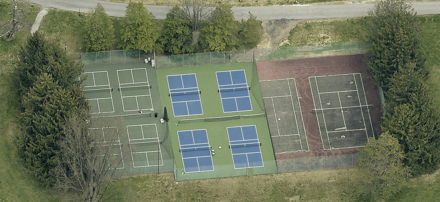Woodholme Country Club pickleball courts