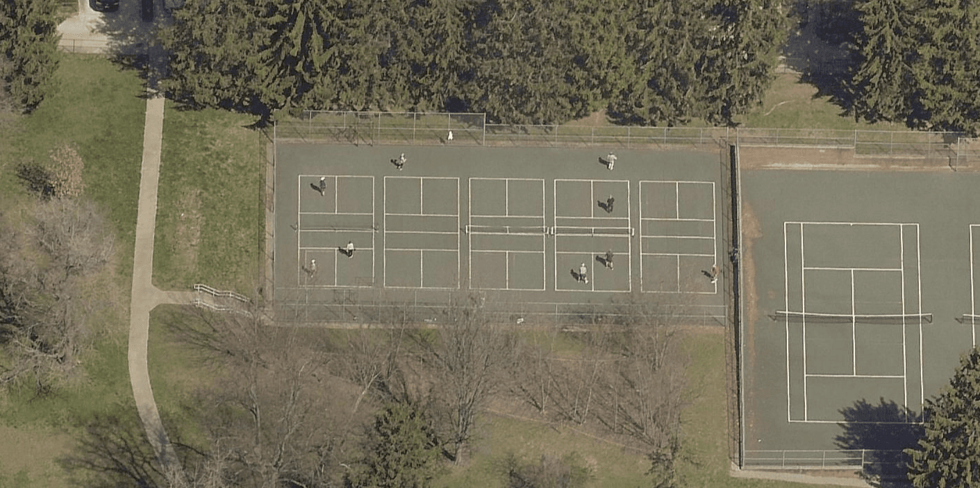 Dumbarton Middle School pickleball courts