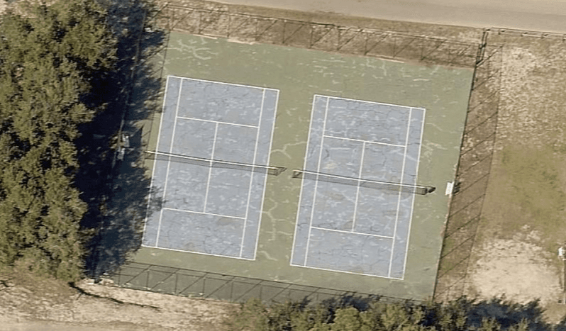 Isle Dauphine Golf Club pickleball courts