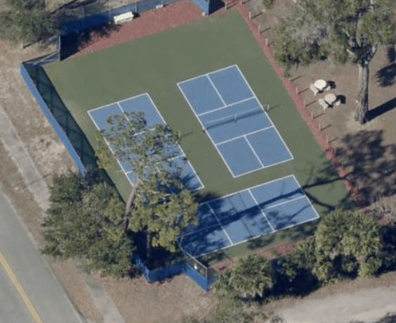 Mims United Methodist Church Pickleball Courts pickleball courts