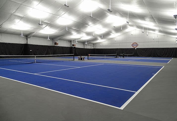 Genesis Health Clubs West Central pickleball courts