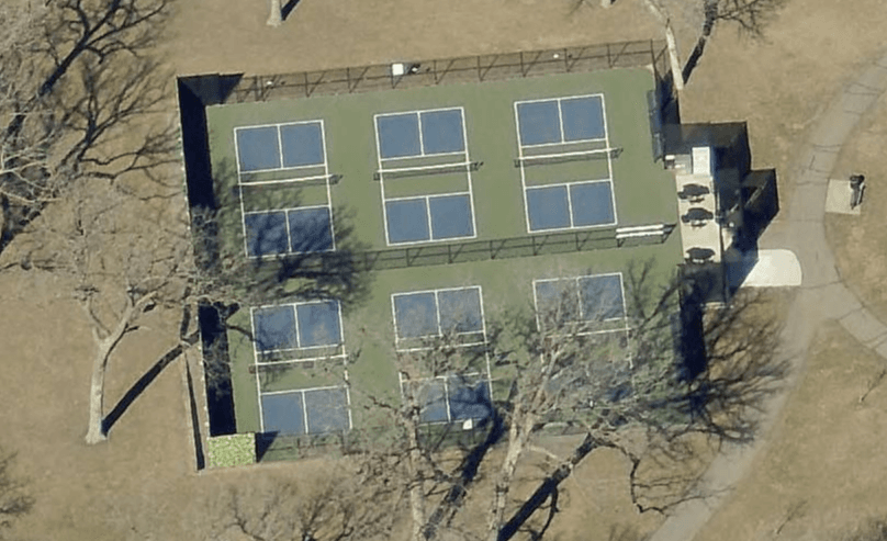 Shawnee Park pickleball courts