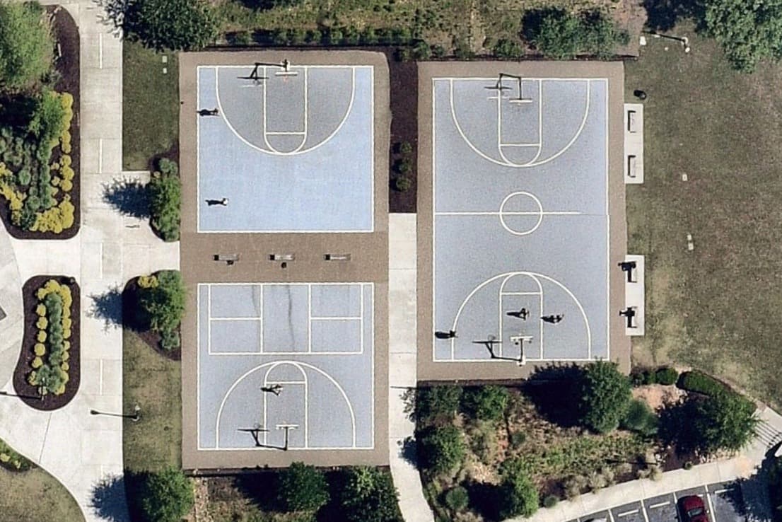 Park at Pernoshal Court pickleball courts