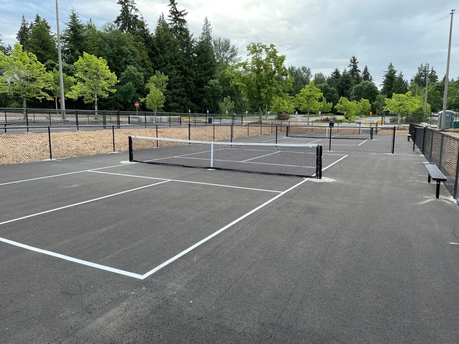 Houghton Park and Play pickleball courts