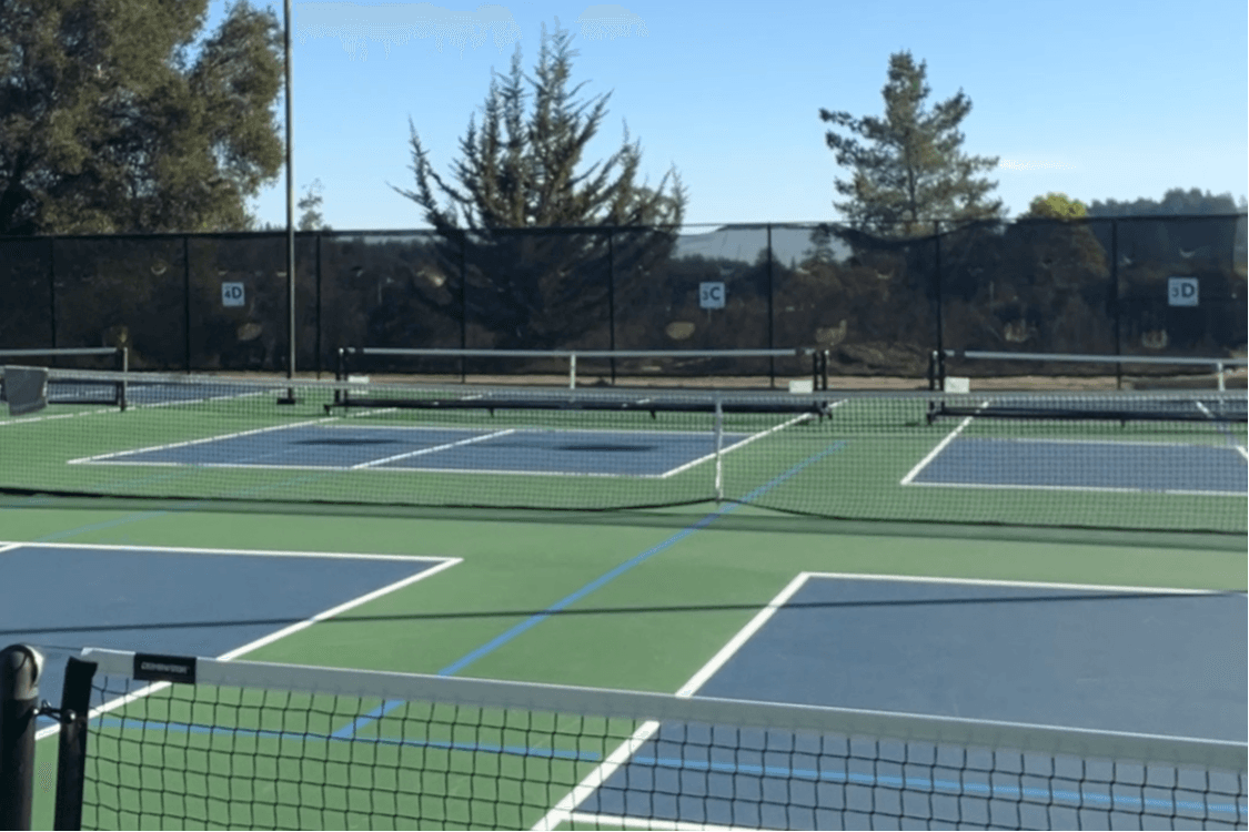 Skypark Courts pickleball courts
