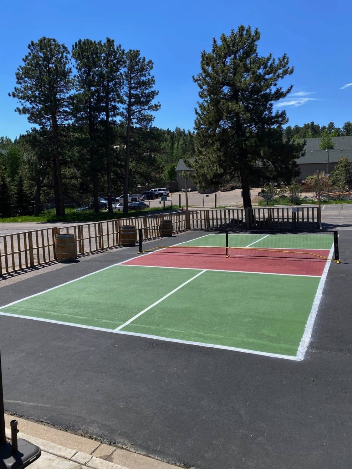 The Wild Game pickleball courts