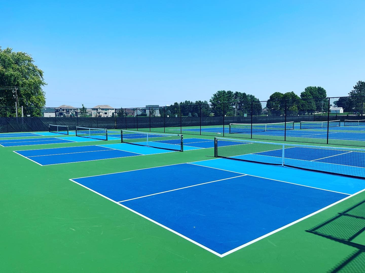 Pioneer Pointe pickleball courts