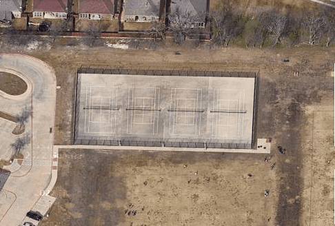 Otto Middle School pickleball courts