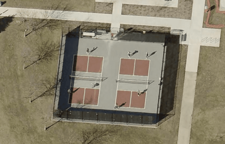 Lawrence W. Inlow Park pickleball courts