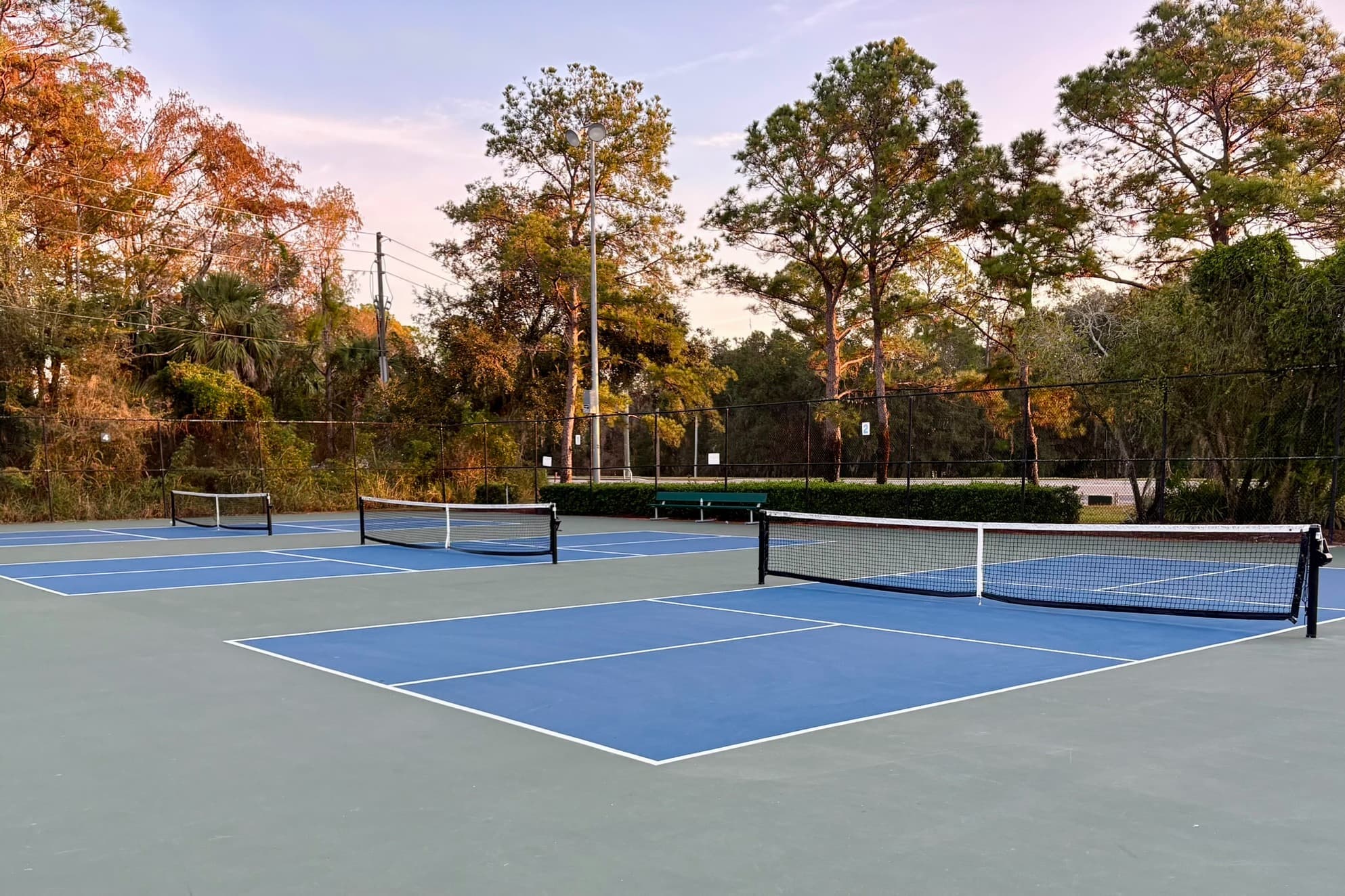 Riverside Park pickleball courts