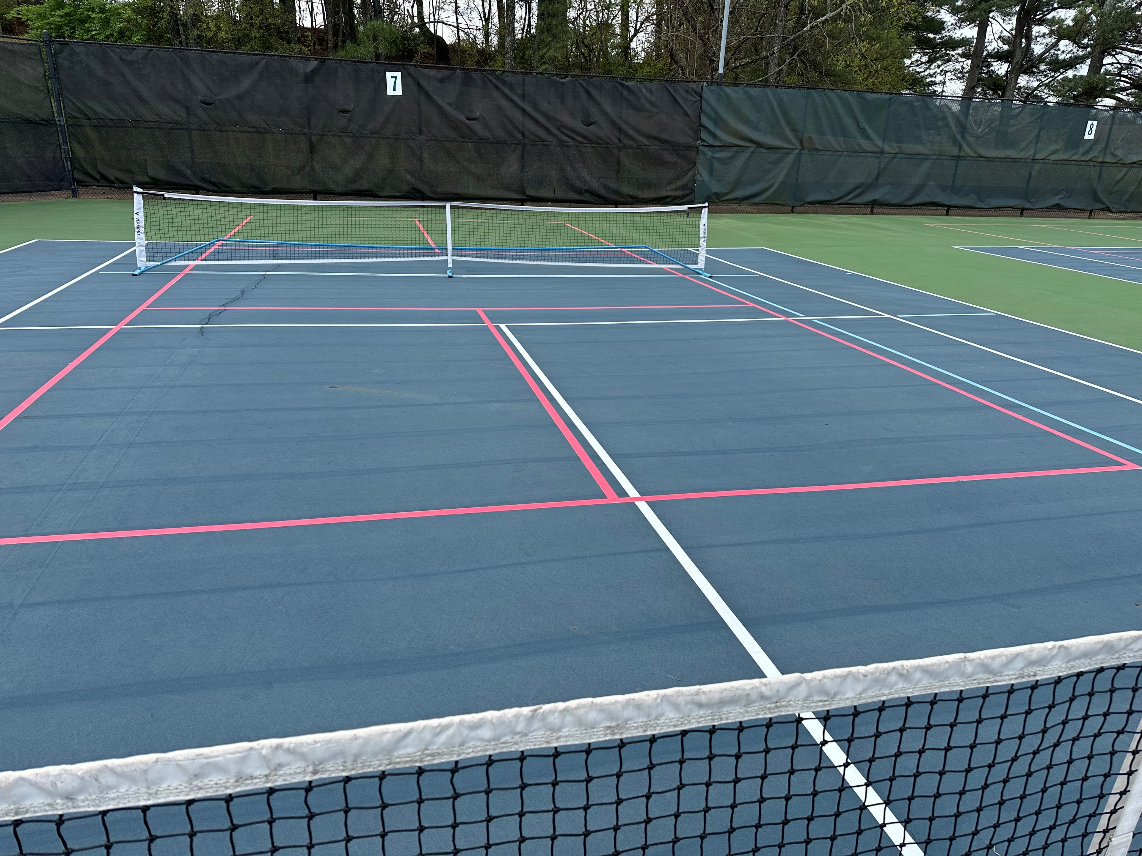 George Ward Tennis Center pickleball courts