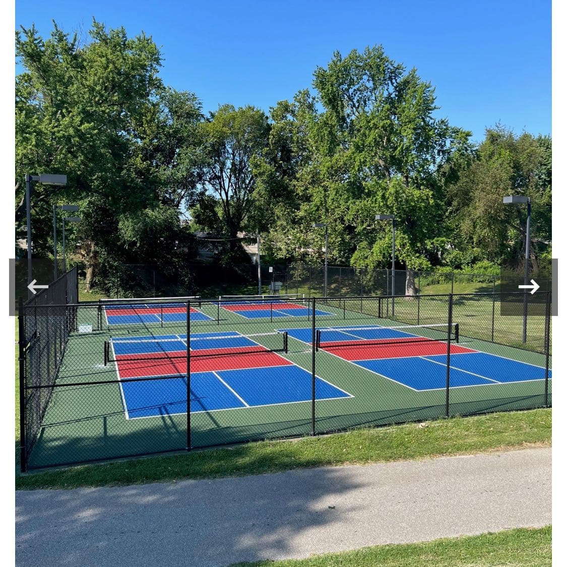 Boons Lick Park pickleball courts