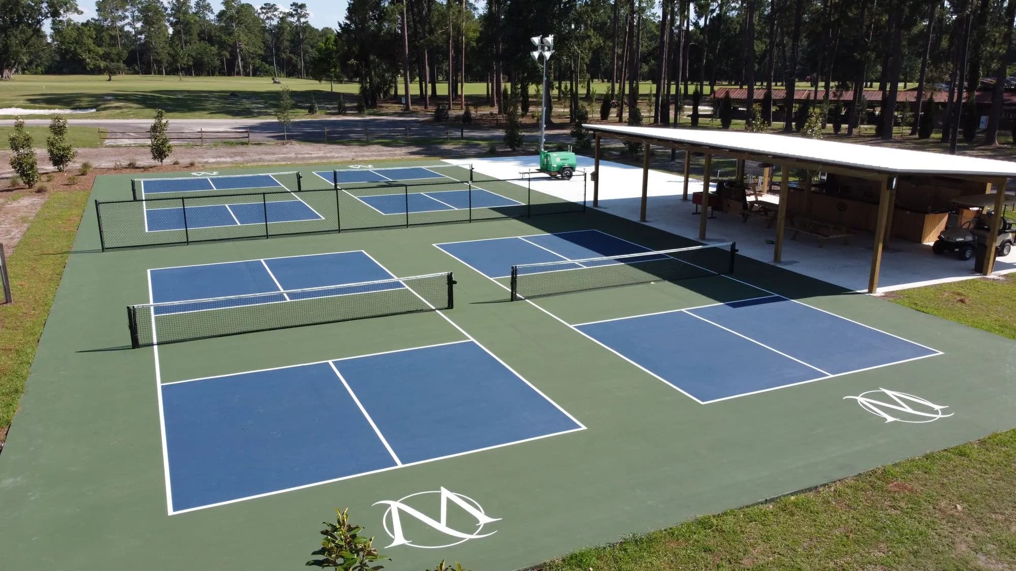 Madison RV & Golf Resort pickleball courts