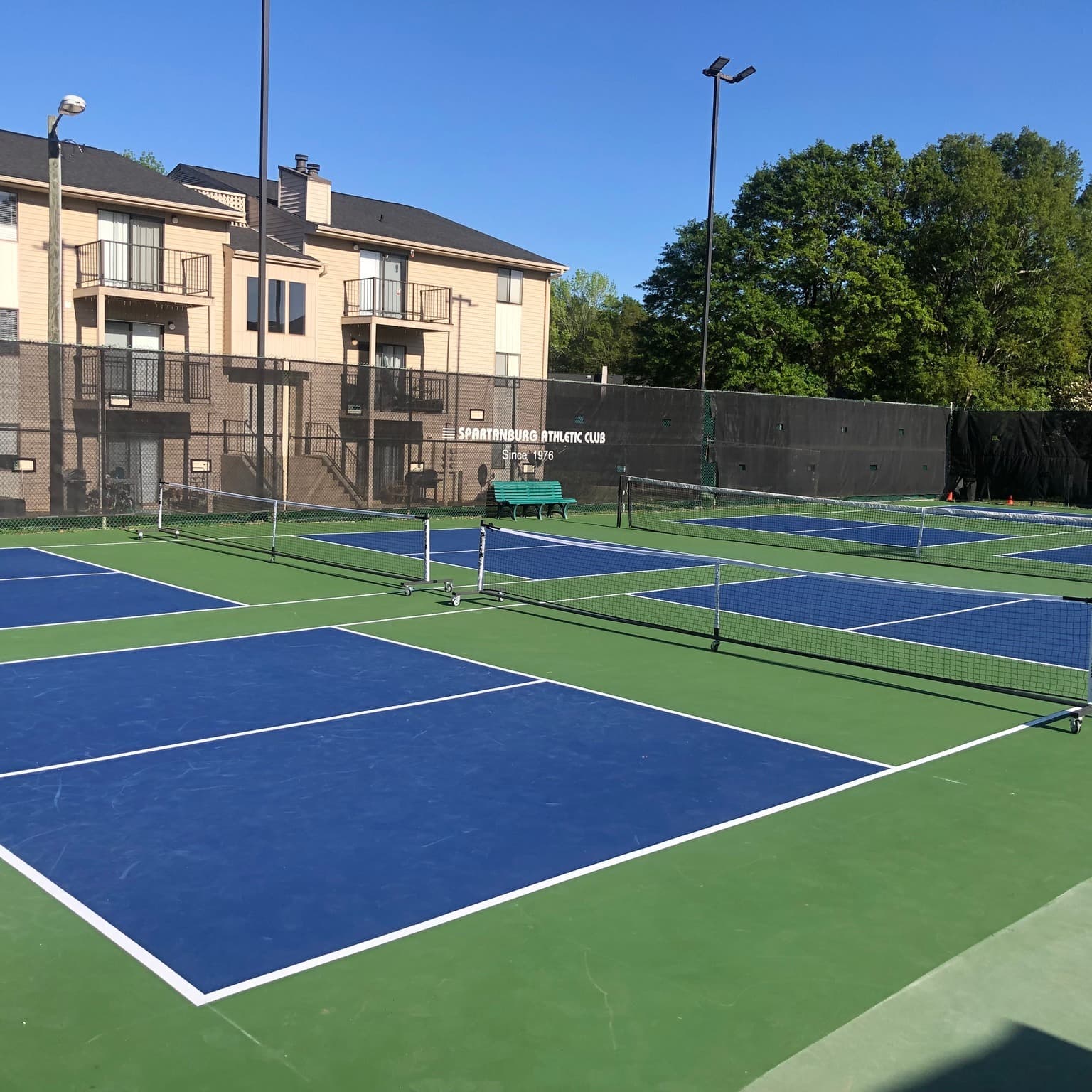 Spartanburg Athletic Club Pickleball Courts pickleball courts