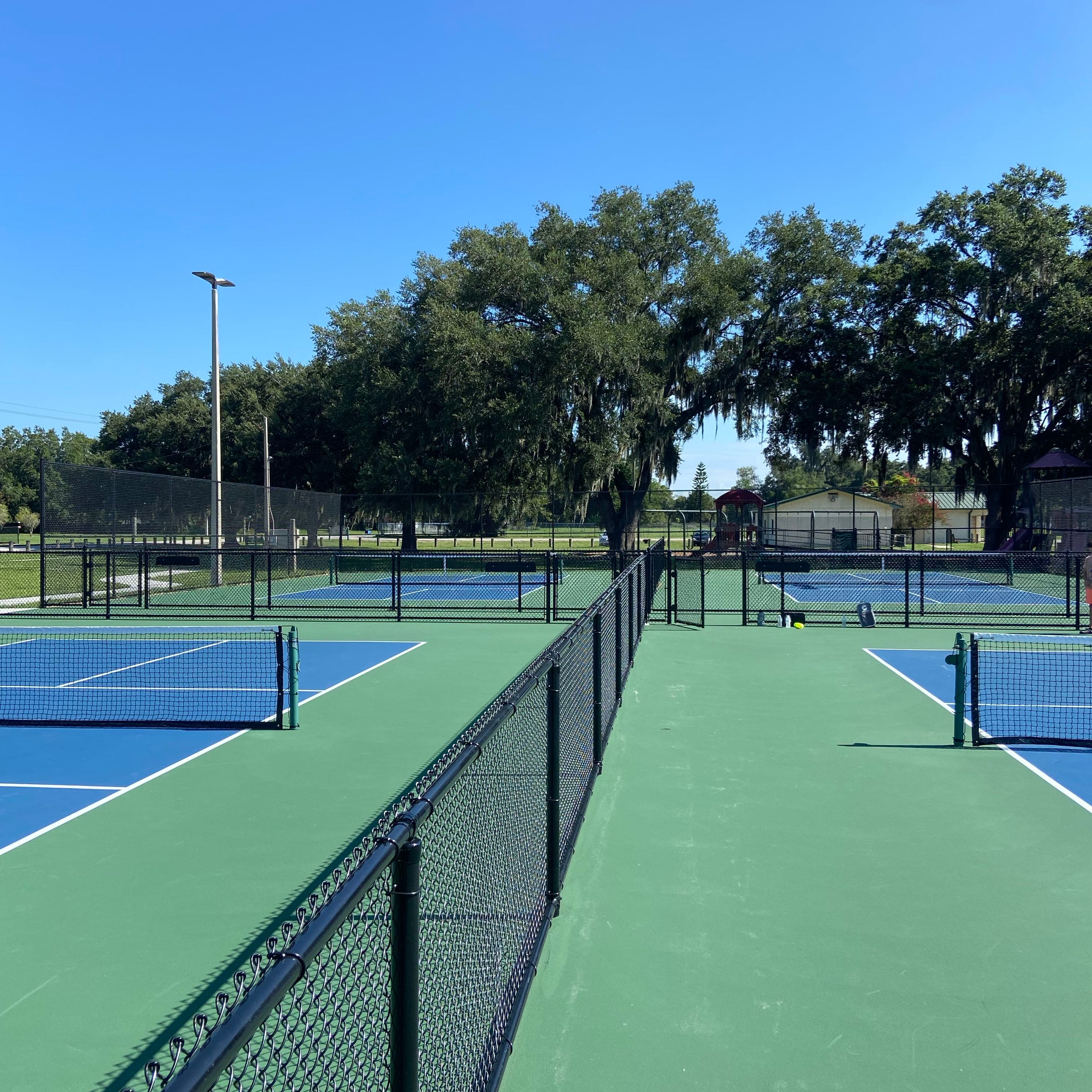 Springhead Park pickleball courts