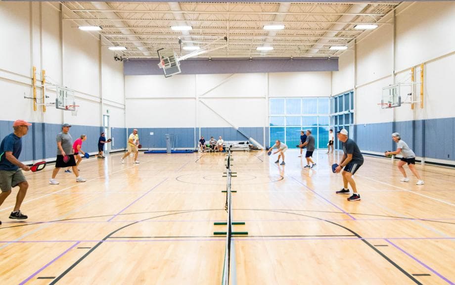 Hays Communities YMCA pickleball courts