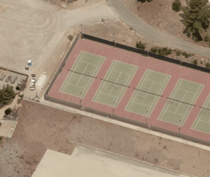 Crafton Hills College pickleball courts