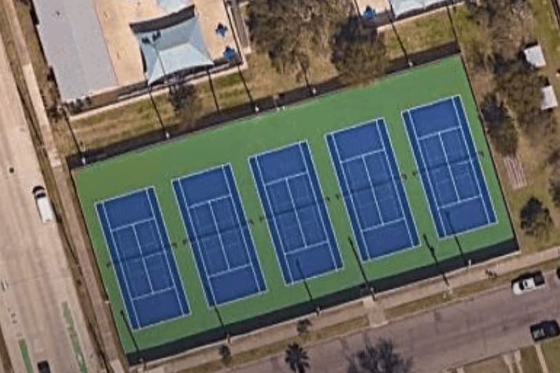 Lasker Park pickleball courts