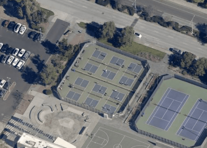 Leo J. Ryan Park pickleball courts