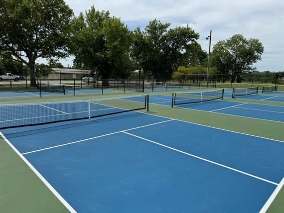 Hays Kennedy Park pickleball courts