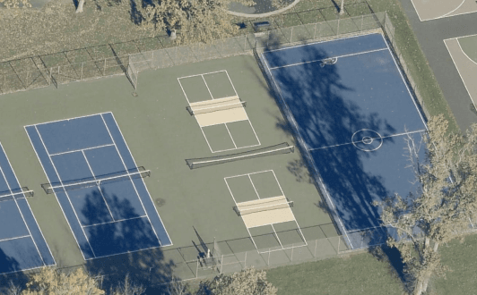 Kiwanis Park pickleball courts