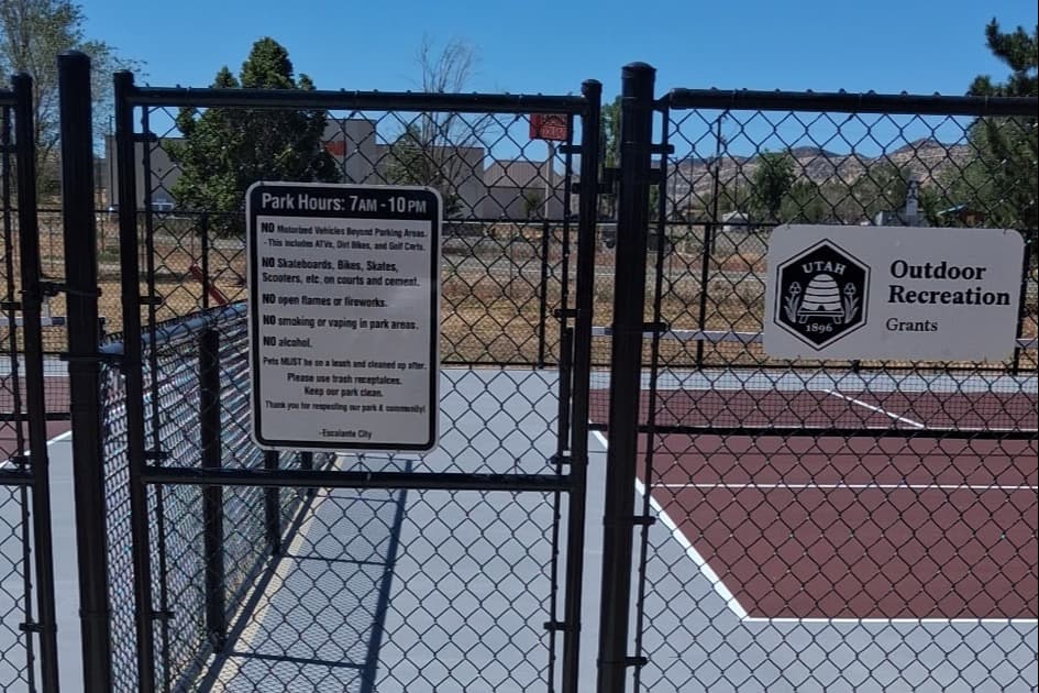 Escalante City Outdoor Courts pickleball courts
