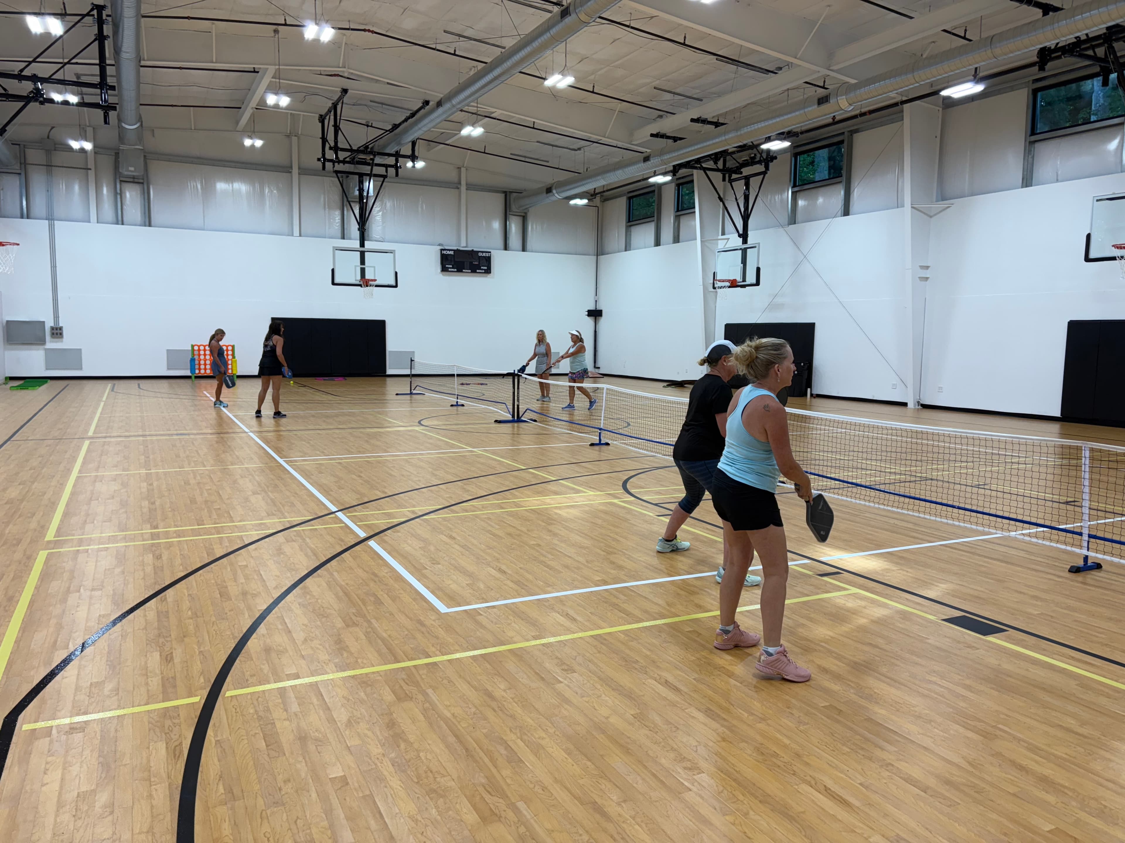 Tri Fitness & Wellness pickleball courts