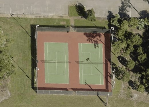 University Woodlands Park pickleball courts