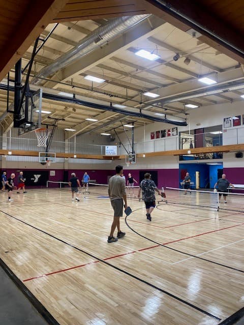 Knox County YMCA pickleball courts
