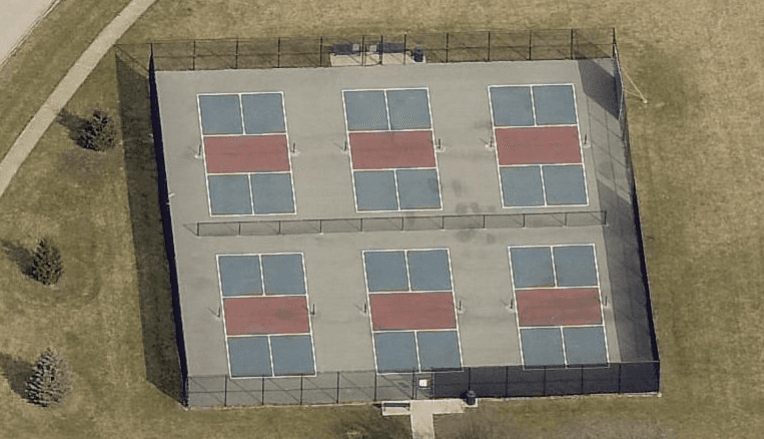 Briarcliff Woods Park pickleball courts