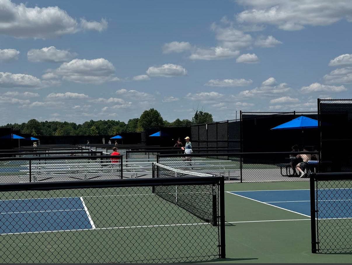 Bevelhymer Park - Yellow Zone Tennis Courts pickleball courts