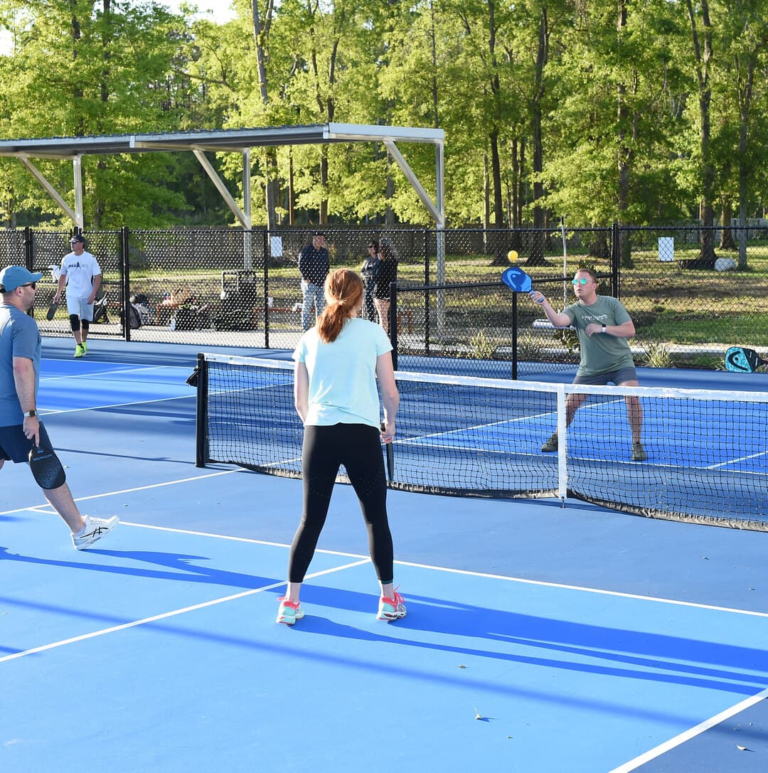 North Cypress Fitness Club pickleball courts