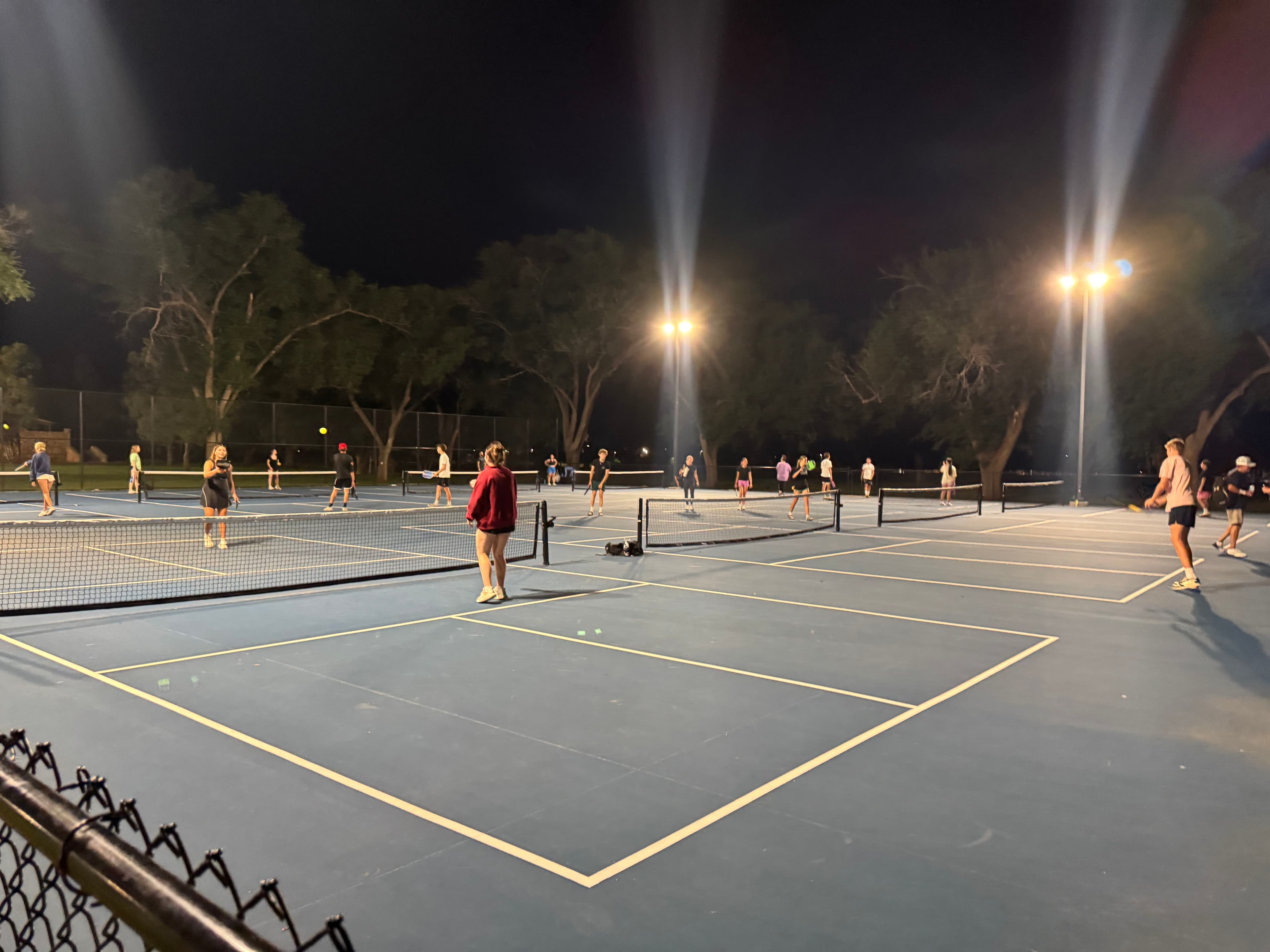 Hillcrest Park pickleball courts