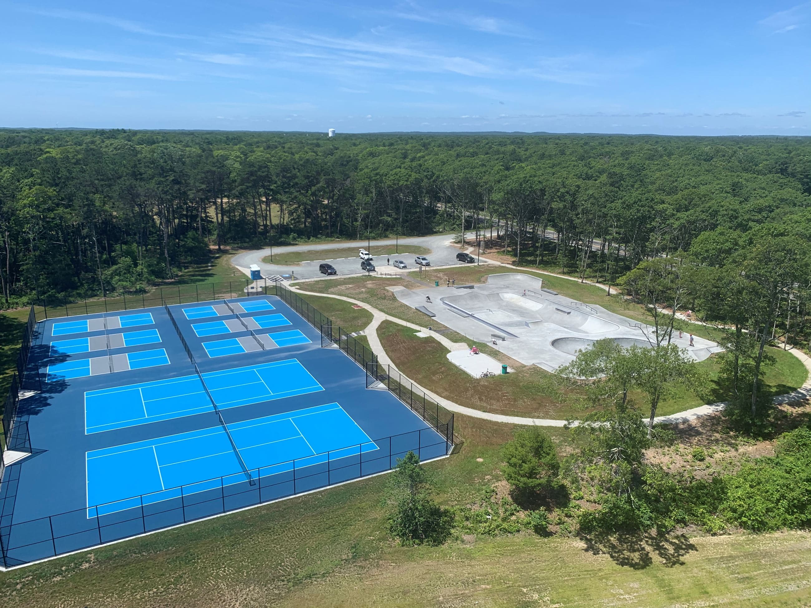Oak Crest Cove Park pickleball courts