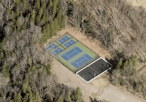 Deer Valley YMCA Camp pickleball courts
