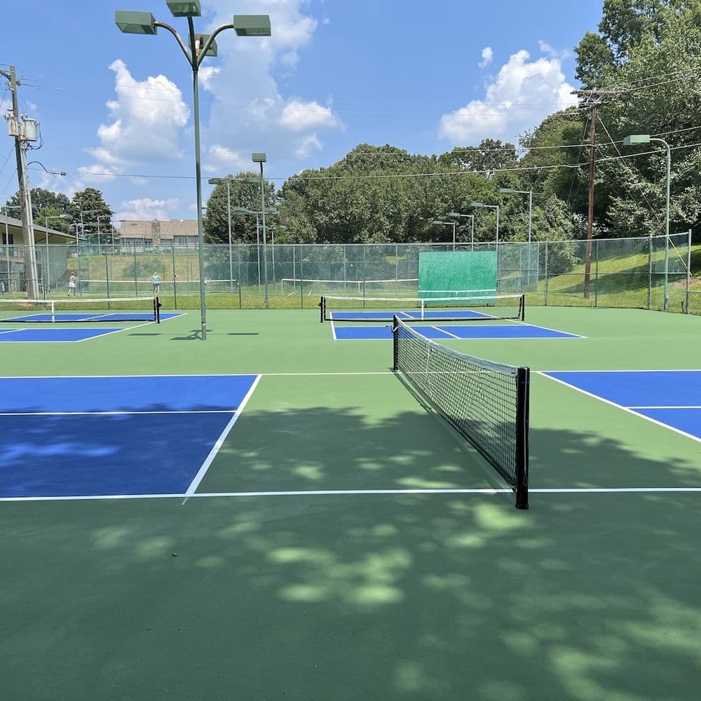 Weaverville pickleball courts