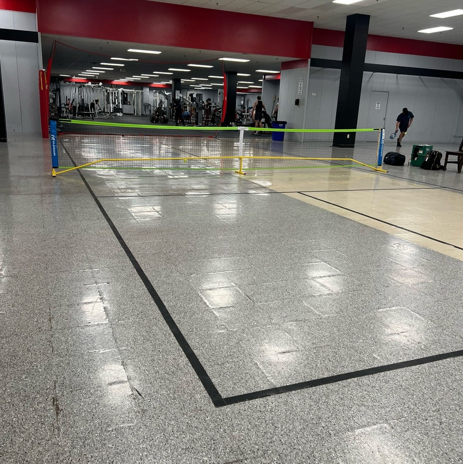 River Valley Fitness pickleball courts