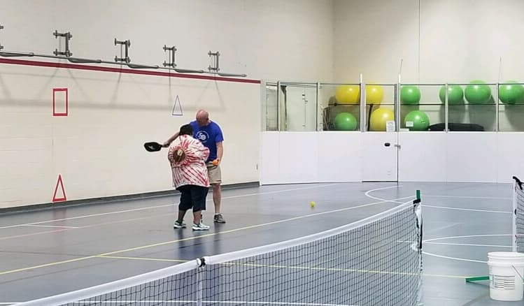 Shelby County YMCA pickleball courts