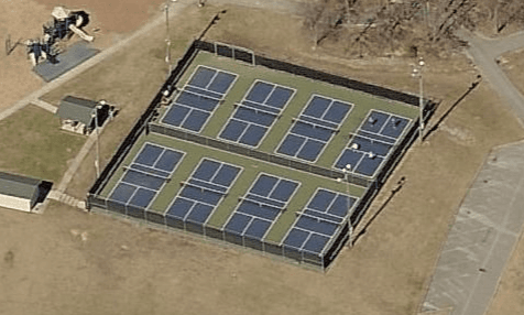 Centennial Park pickleball courts